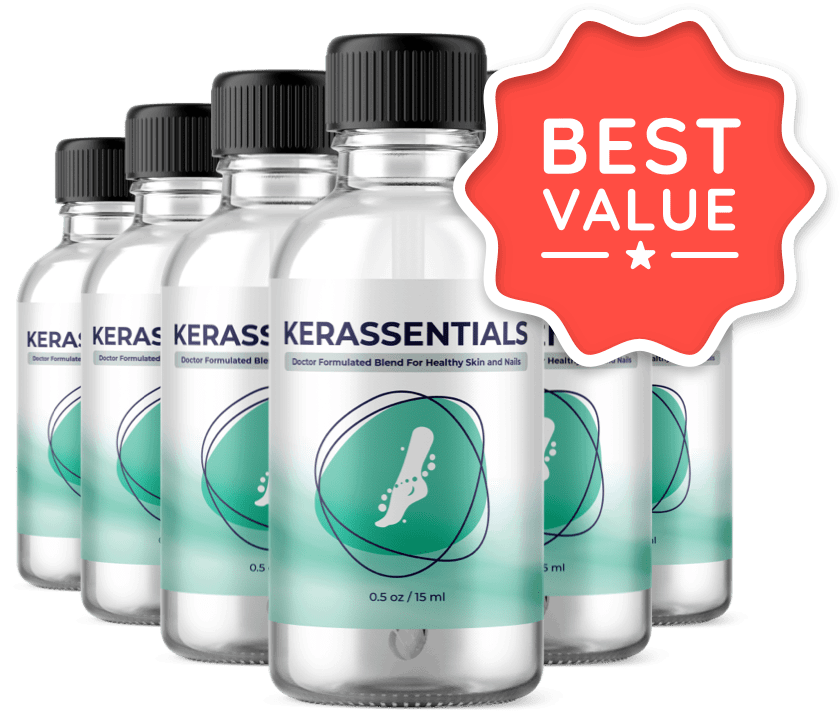 Kerassentials 6 bottles maximum order pack